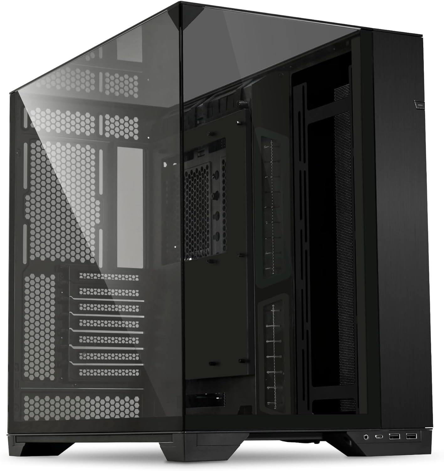 Lian Li O11 Vision -Three Sided Tempered Glass Panels  - Dual-Chamber ATX Mid Tower GAMING CASE Lian Li O11 Vision -Three Sided Tempered Glass Panels  - Dual-Chamber ATX Mid Tower GAMING CASE